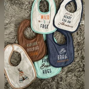 6 pack bibs- stain free